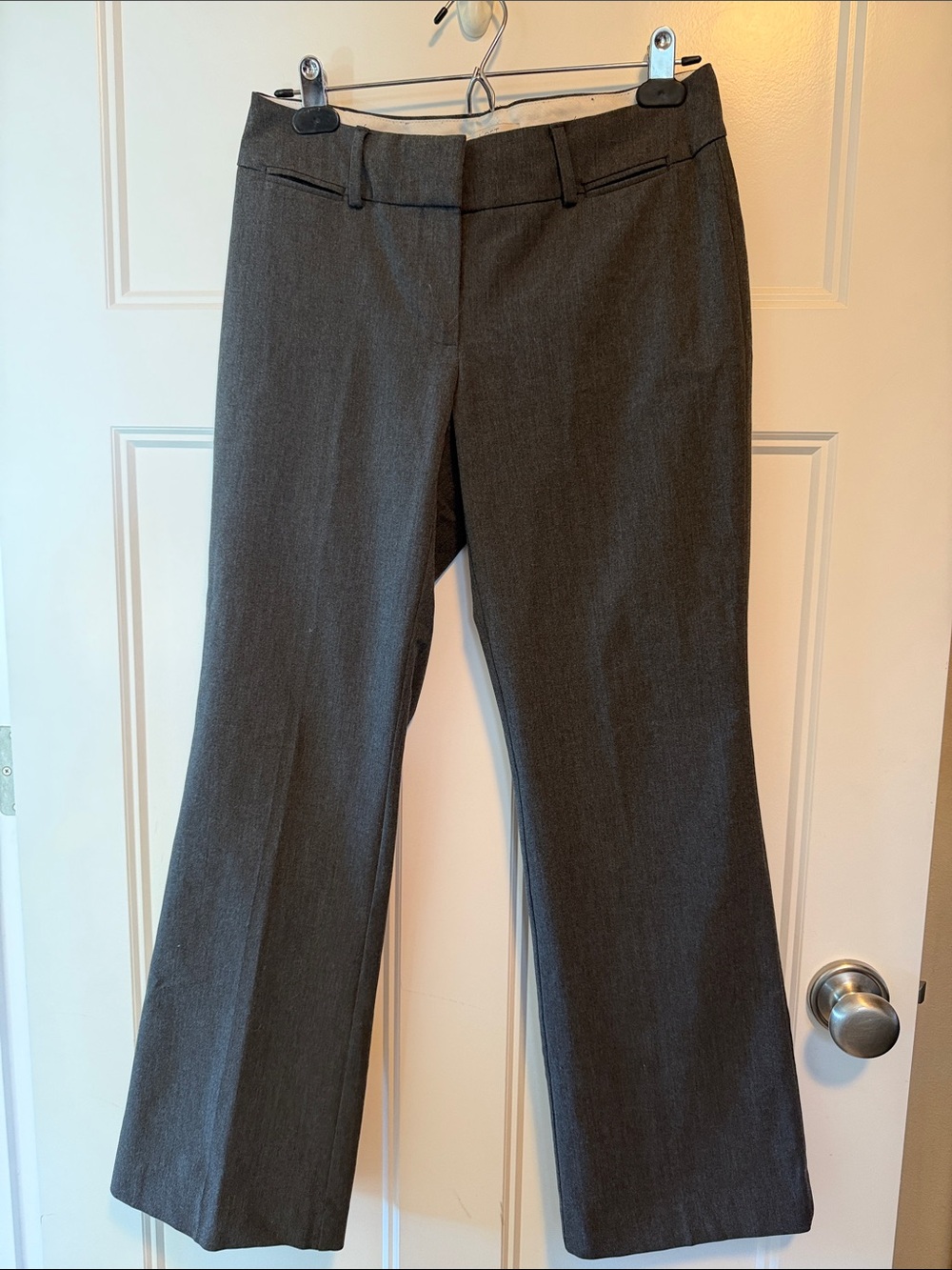Women’s Gray Tailored Dress Pants